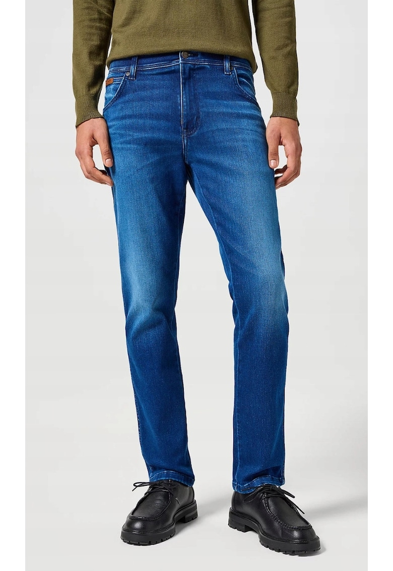 Мъжки дънки Texas - памук/еластан - син - - - Wrangler