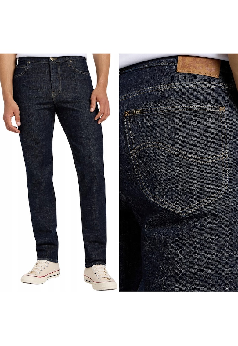 Мъжки дънки West Relaxed - широки - прави - тъмносини - W28 L32 Lee