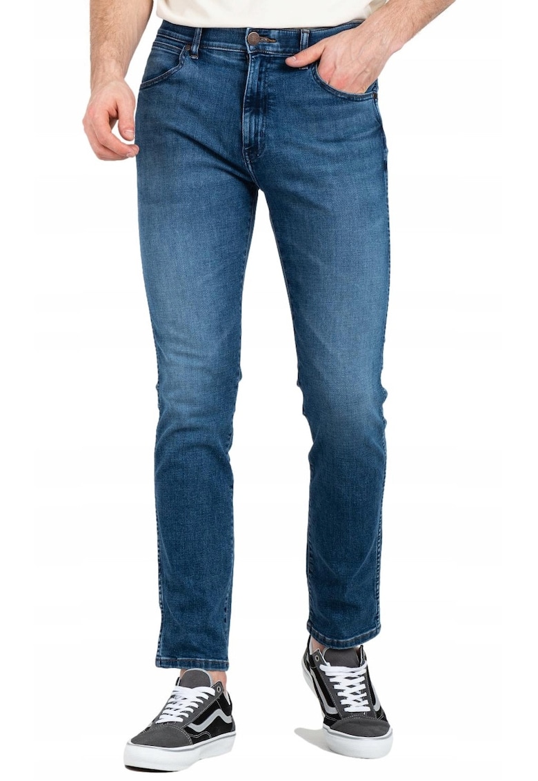 Мъжки дънки slim Памук - Син - - US - Син Wrangler