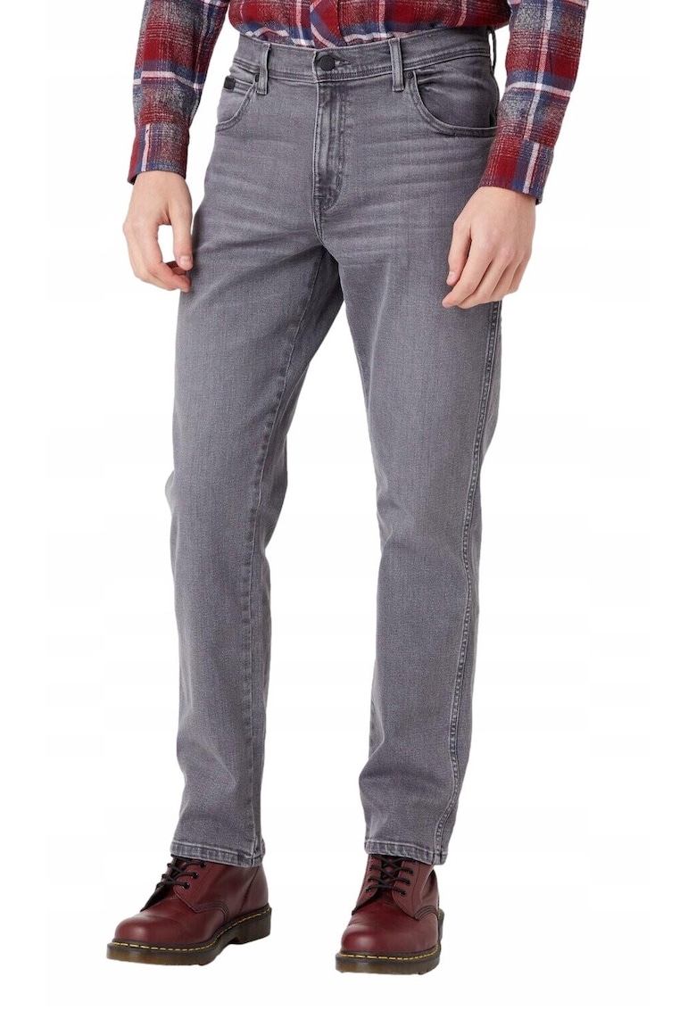 Мъжки дънки - Памук - Сив - - - Сив Wrangler