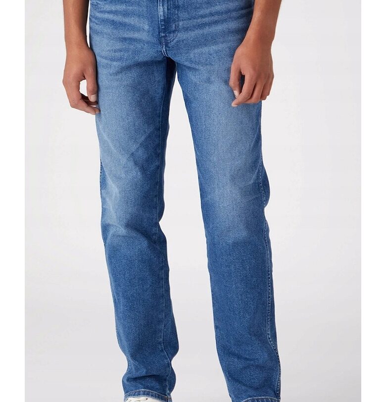 Мъжки дънки -  памук - сини - US1 Wrangler