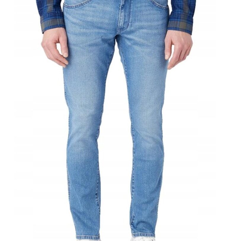 Мъжки дънки -  памук - сини - Wrangler