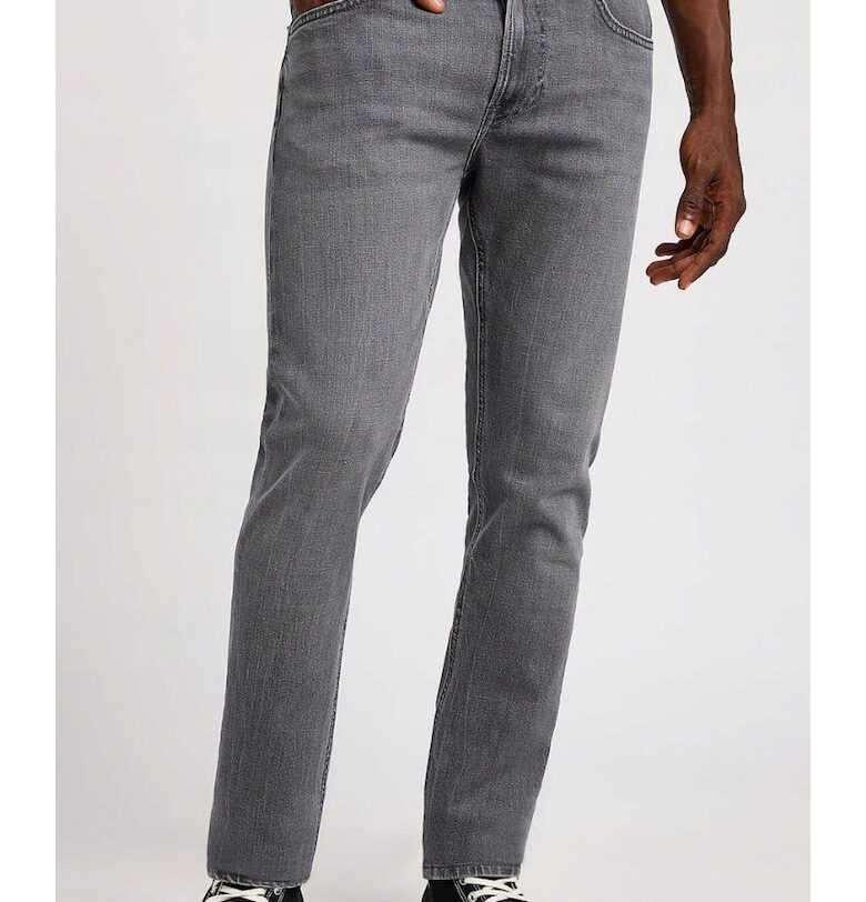 Мъжки дънки  памук/еластан - сив Lee