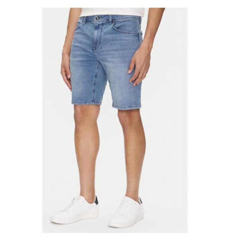 Мъжки дънкови шорти  10018247 30043024 - памук - син - Син Joop