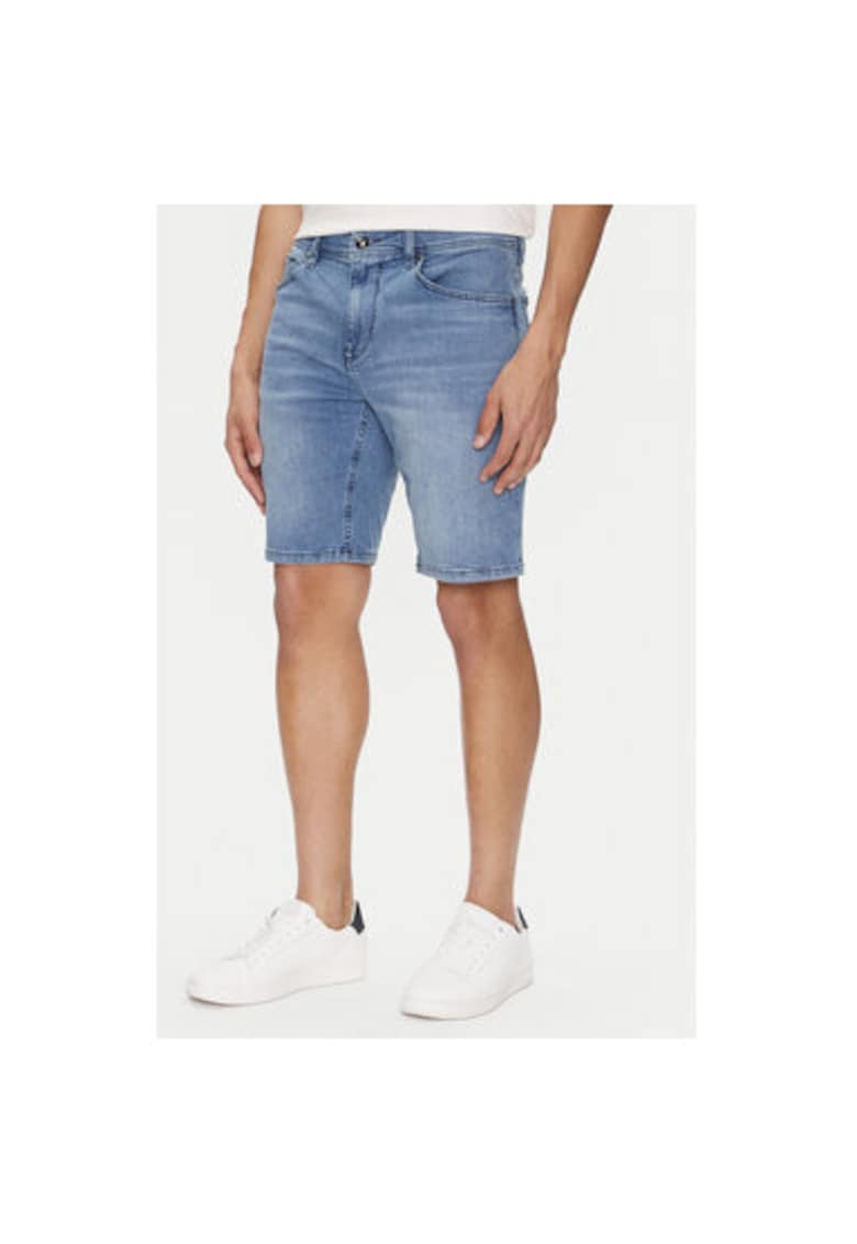 Мъжки дънкови шорти 10018247 30043024 - памук - син - Син Joop