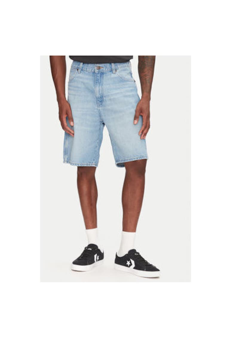 Мъжки дънкови шорти 112362492 - памук - син - Син Wrangler