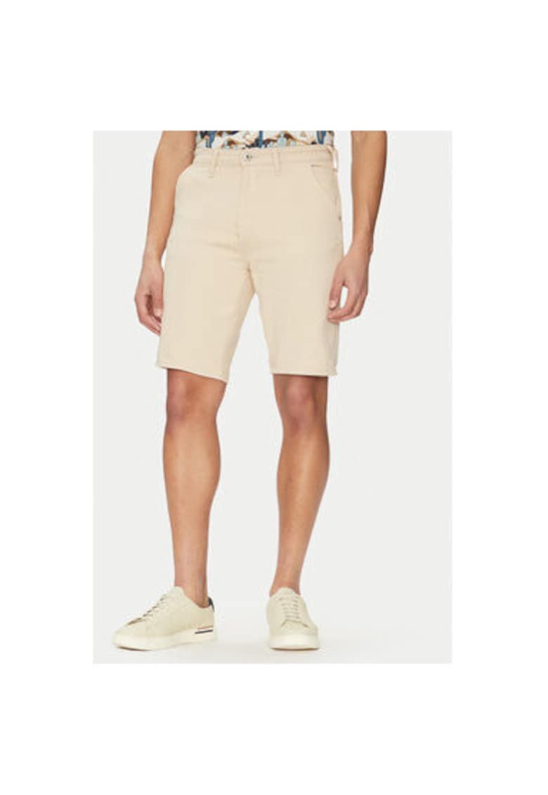 Мъжки дънкови шорти 20718139 - Памук - Бежов - Бежов BLEND