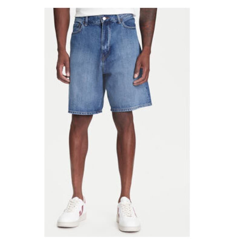 Мъжки дънкови шорти  781610-00 - памук/лиосел - 29 US - син GAP