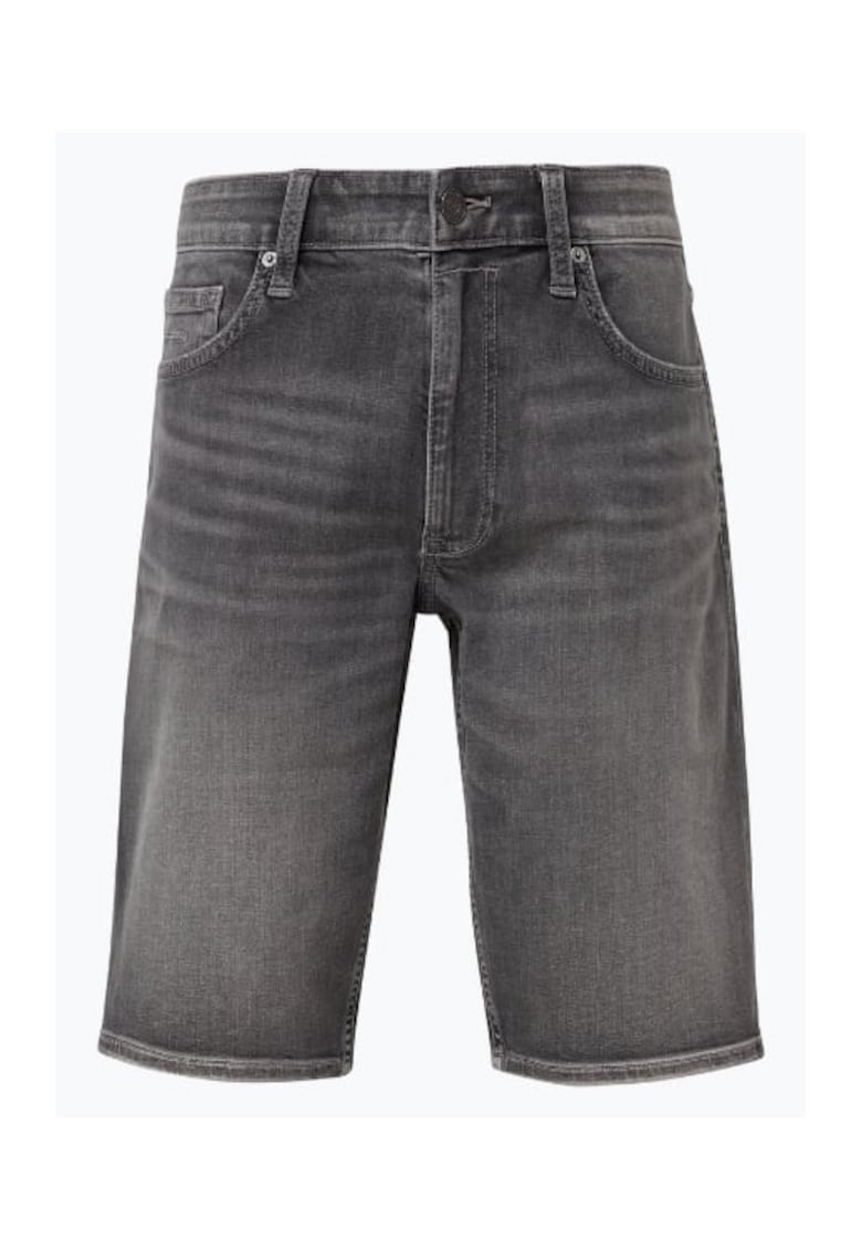 Мъжки дънкови шорти Casby със свободна кройка - тъмно сиво - Tъмносив sOliver