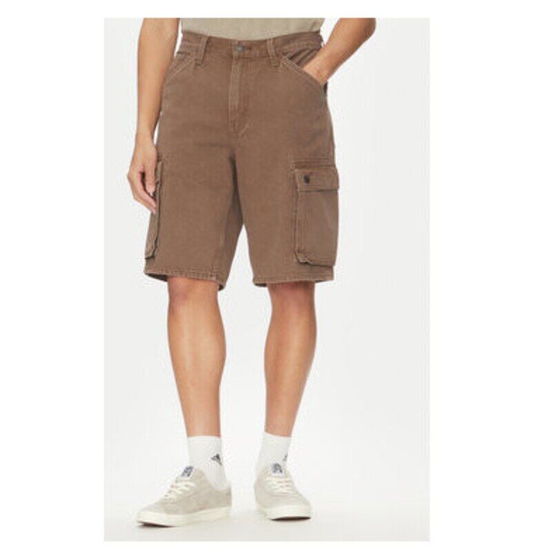 Мъжки дънкови шорти  размер S - 001GU-0003 - памук - кафяв - Кафяв Levis