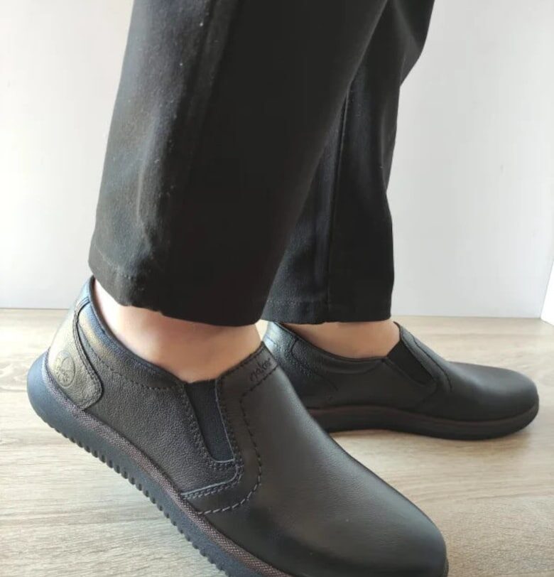 Мъжки ежедневни обувки  10450-00 Черни - Черни - Черен Rieker