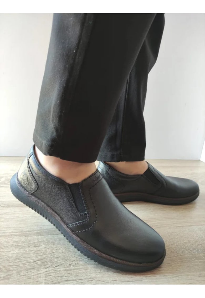 Мъжки ежедневни обувки 10450-00 Черни - Черни - Черен Rieker