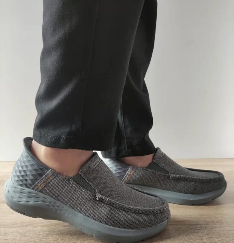 Мъжки ежедневни обувки  204804 Gry - Сиви Skechers