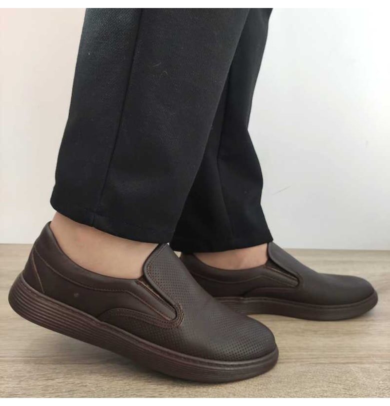 Мъжки ежедневни обувки  2341-20 кафяви - кафяви - Кафяв DOGATI