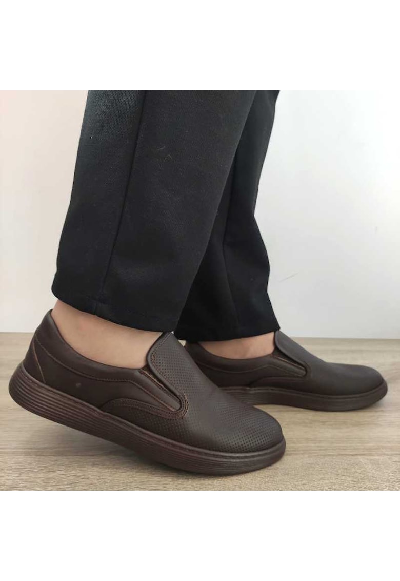 Мъжки ежедневни обувки 2341-20 кафяви - кафяви - Кафяв DOGATI