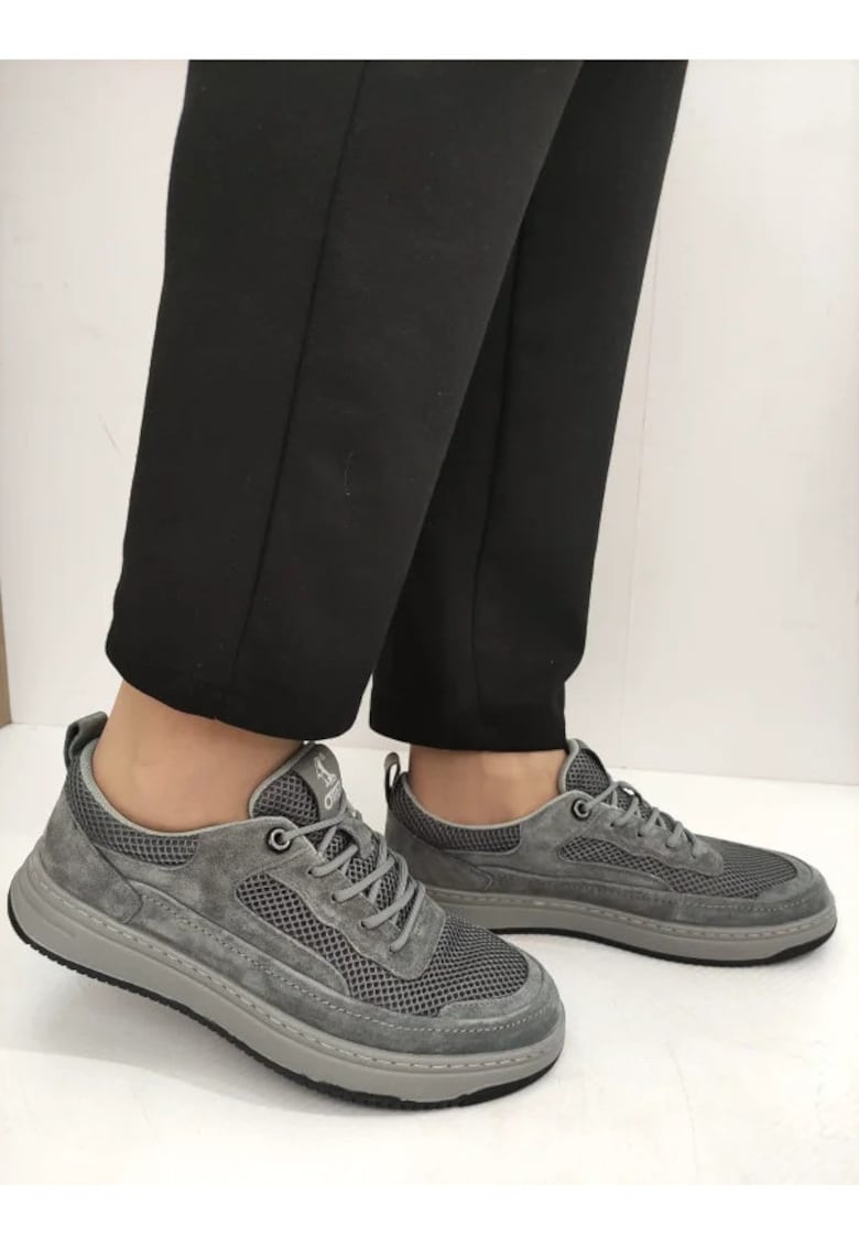 Мъжки ежедневни обувки 660006A 14-Z Сиви - Сив Otter