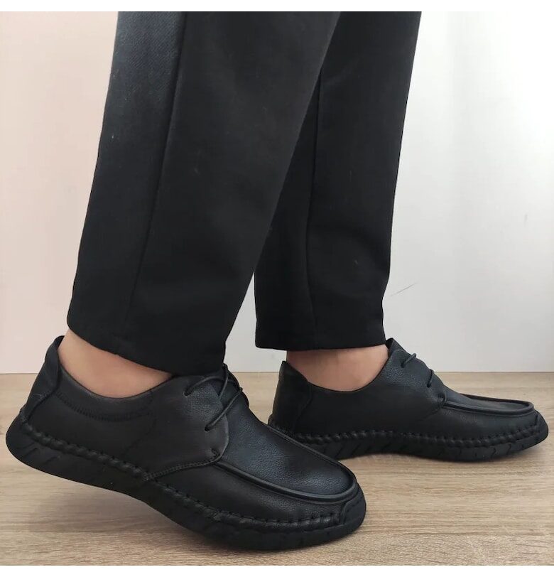 Мъжки ежедневни обувки  83053-1 Черно - Черен Mels