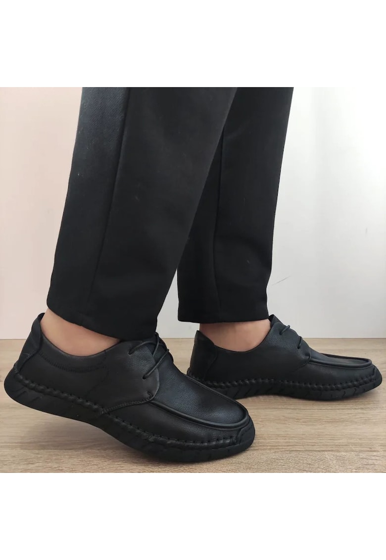 Мъжки ежедневни обувки 83053-1 Черно - Черен Mels