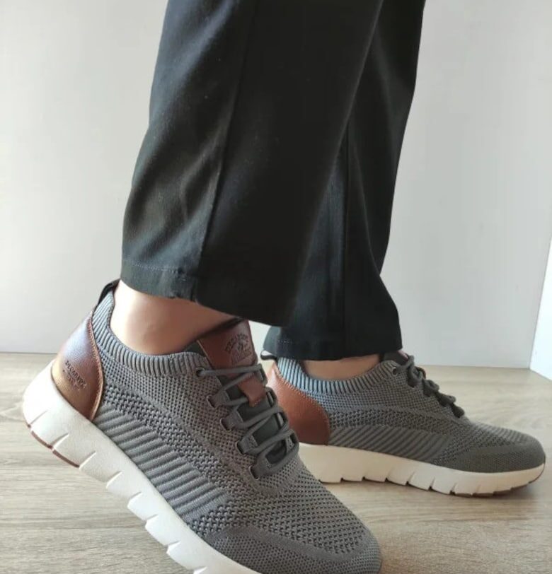 Мъжки ежедневни обувки  Y238 Сив - Сив - Сив DECAR