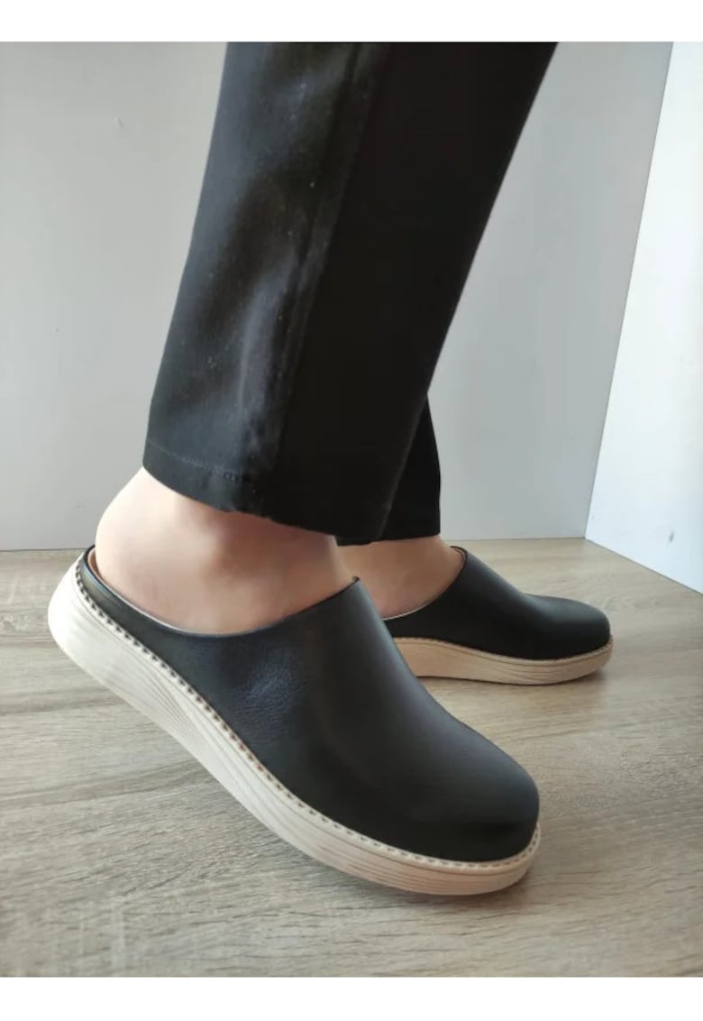 Мъжки ежедневни сабо Y250 Черни - Черен - Черен DECAR