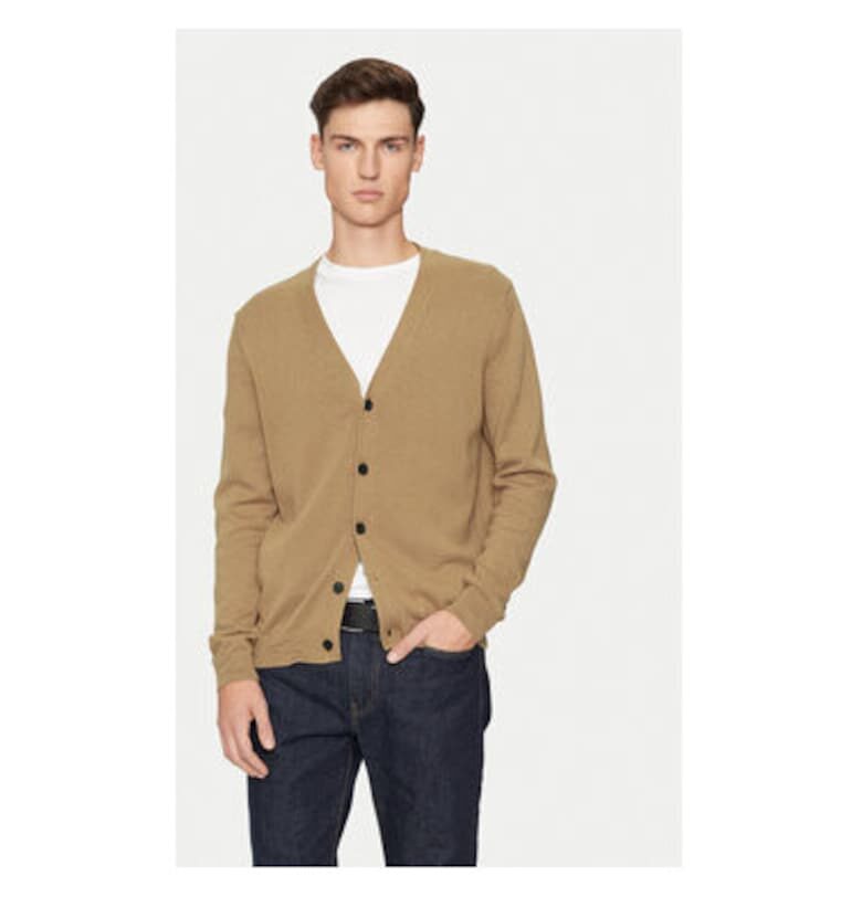 Мъжки елек -  304400056 - Памук - Бежов - Бежов Replay