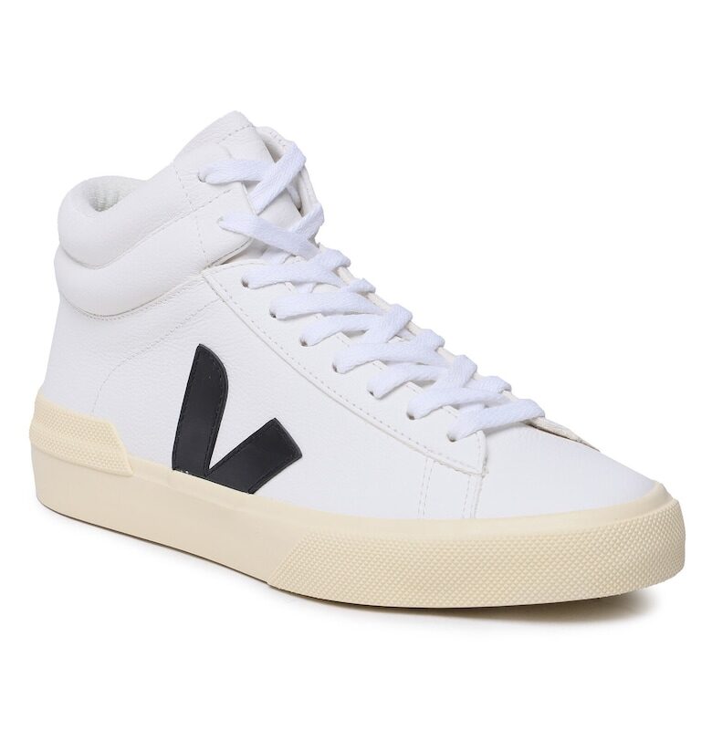 Мъжки кецове -  301966999 - естествена кожа - бял Veja