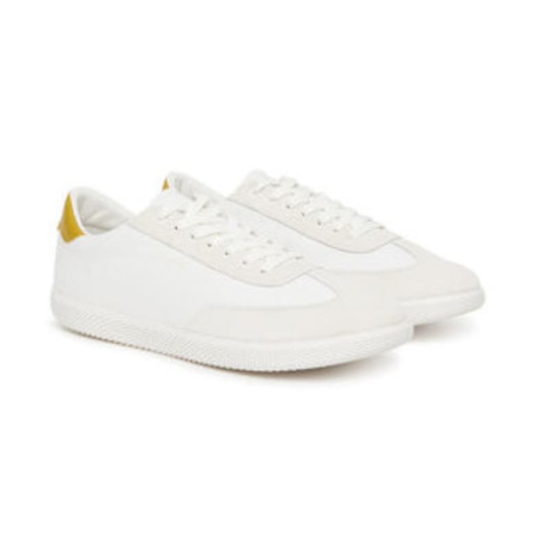 Мъжки кецове -  304827815 - текстил - бял CALVIN KLEIN