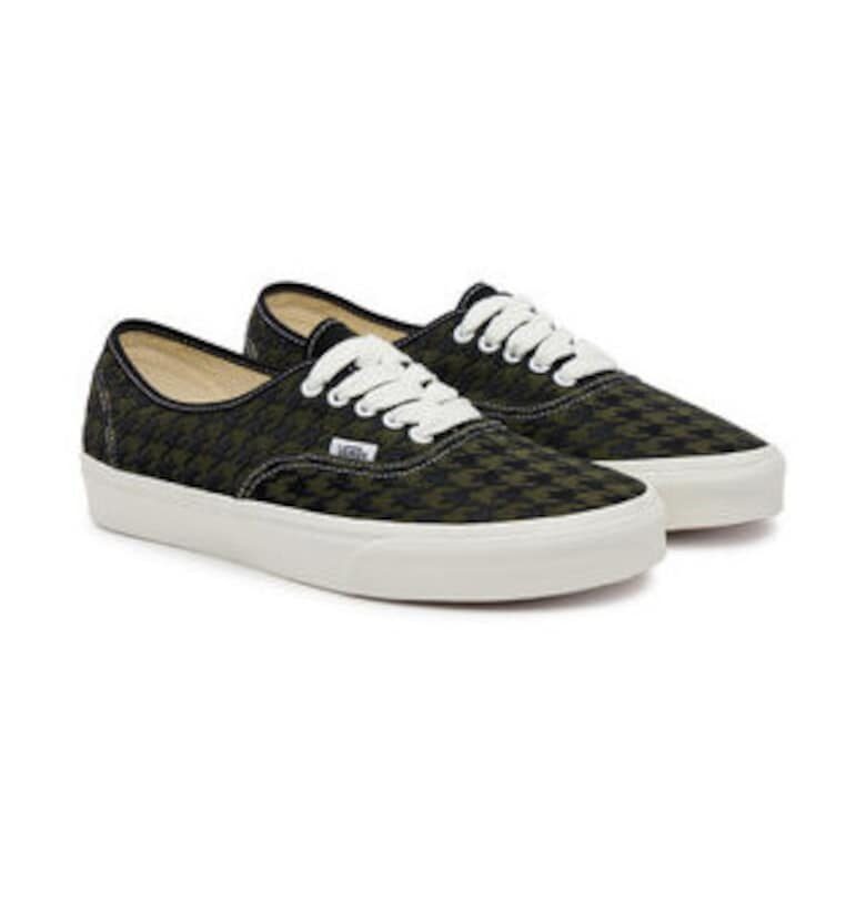 Мъжки кецове 305186553 -  Текстил - Зелен Vans