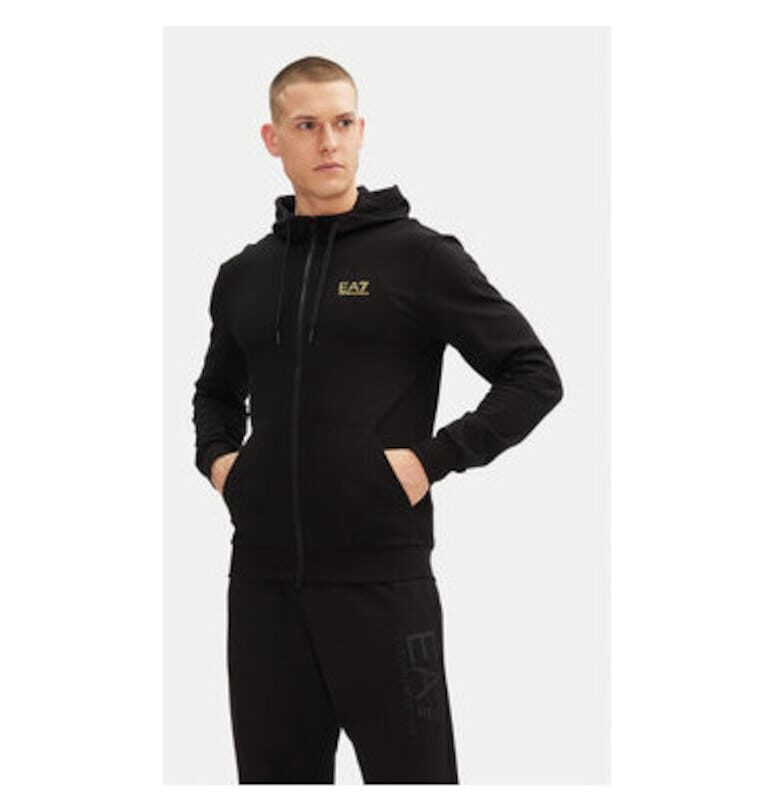 Мъжки кецове  Emporio Armani - 7M000568 AF13512 - памук - черен - Черен EA7