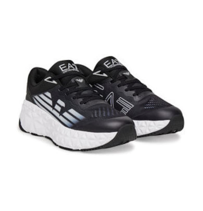 Мъжки кецове - Emporio Armani  черен - текстил EA7