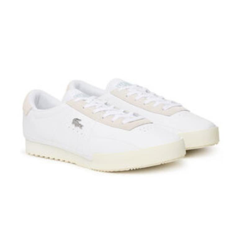 Мъжки кецове  Естествена кожа - Бял Lacoste