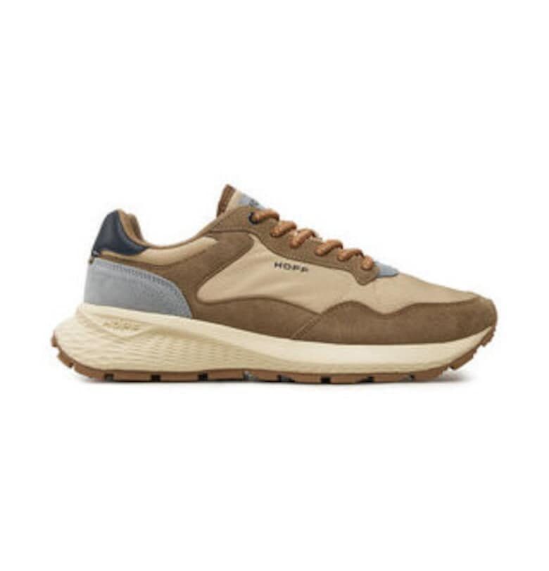 Мъжки кецове - Хоф - естествена кожа - бежови Hoff