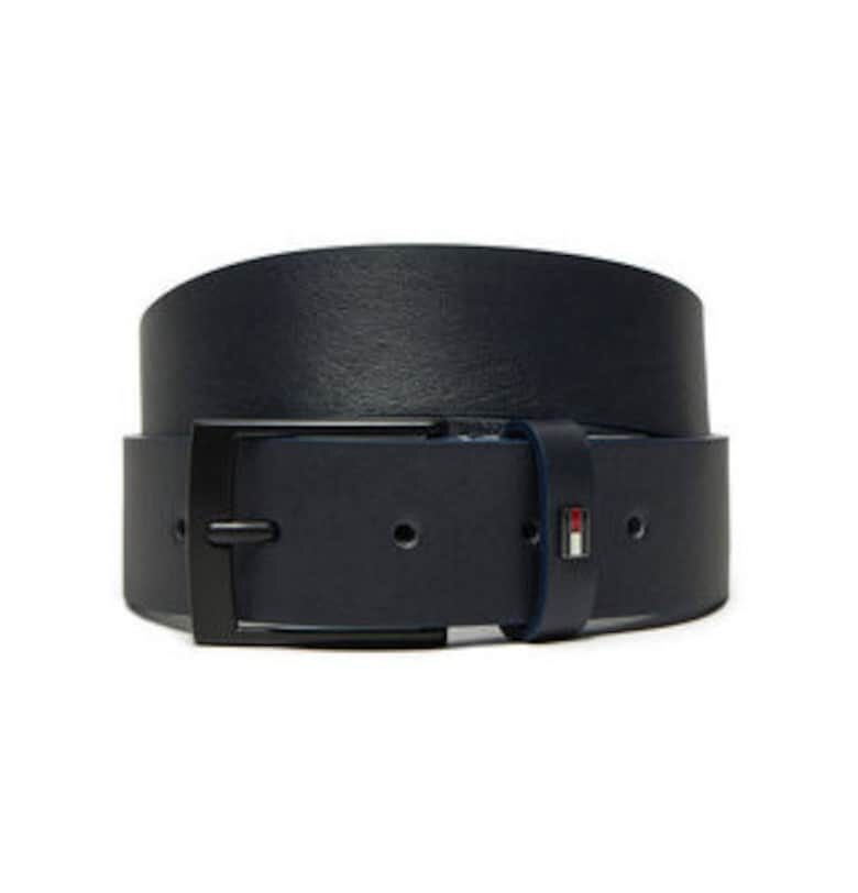 Мъжки колан -  304415371 - естествена кожа - многоцветен - Tommy Hilfiger