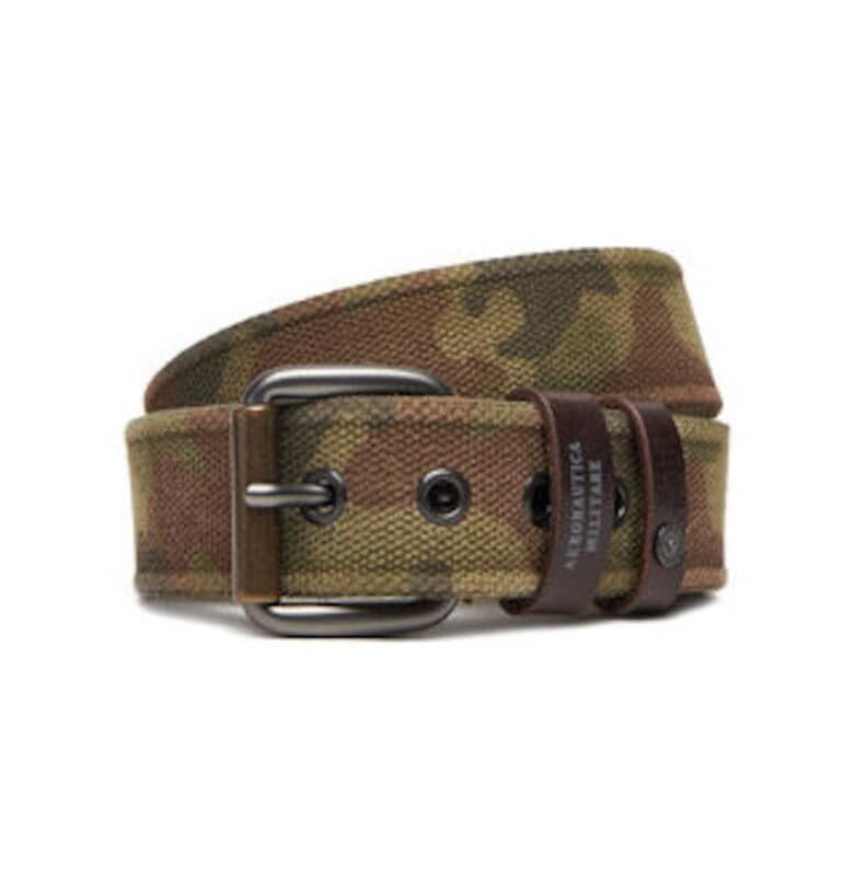 Мъжки колан -  305685032 - плат - многоцветен - Многоцветен Aeronautica Militare