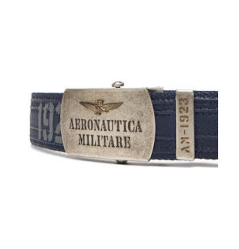 Мъжки колан -  305685070 - плат - многоцветен - Многоцветен Aeronautica Militare