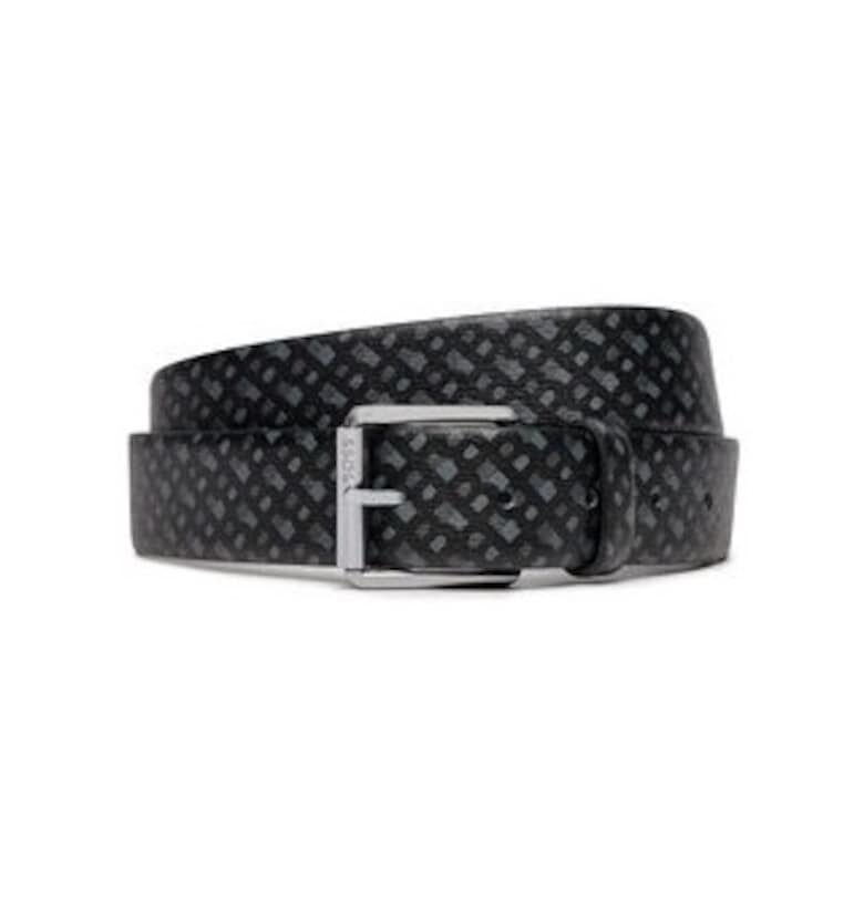 Мъжки колан  черен - пластмасов BOSS