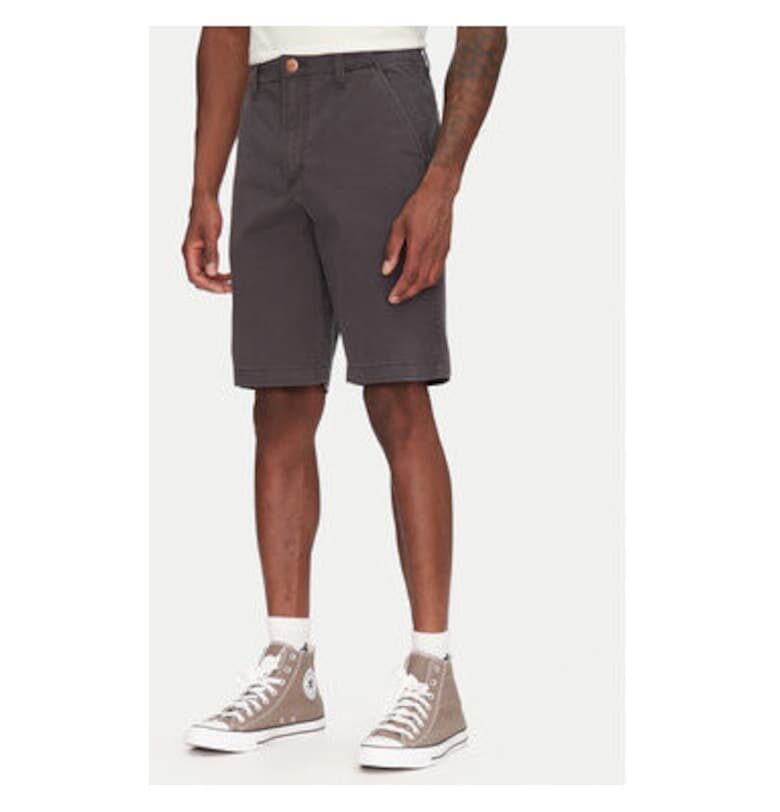 Мъжки къси панталони  112362922 - памук - сив - Сив Wrangler