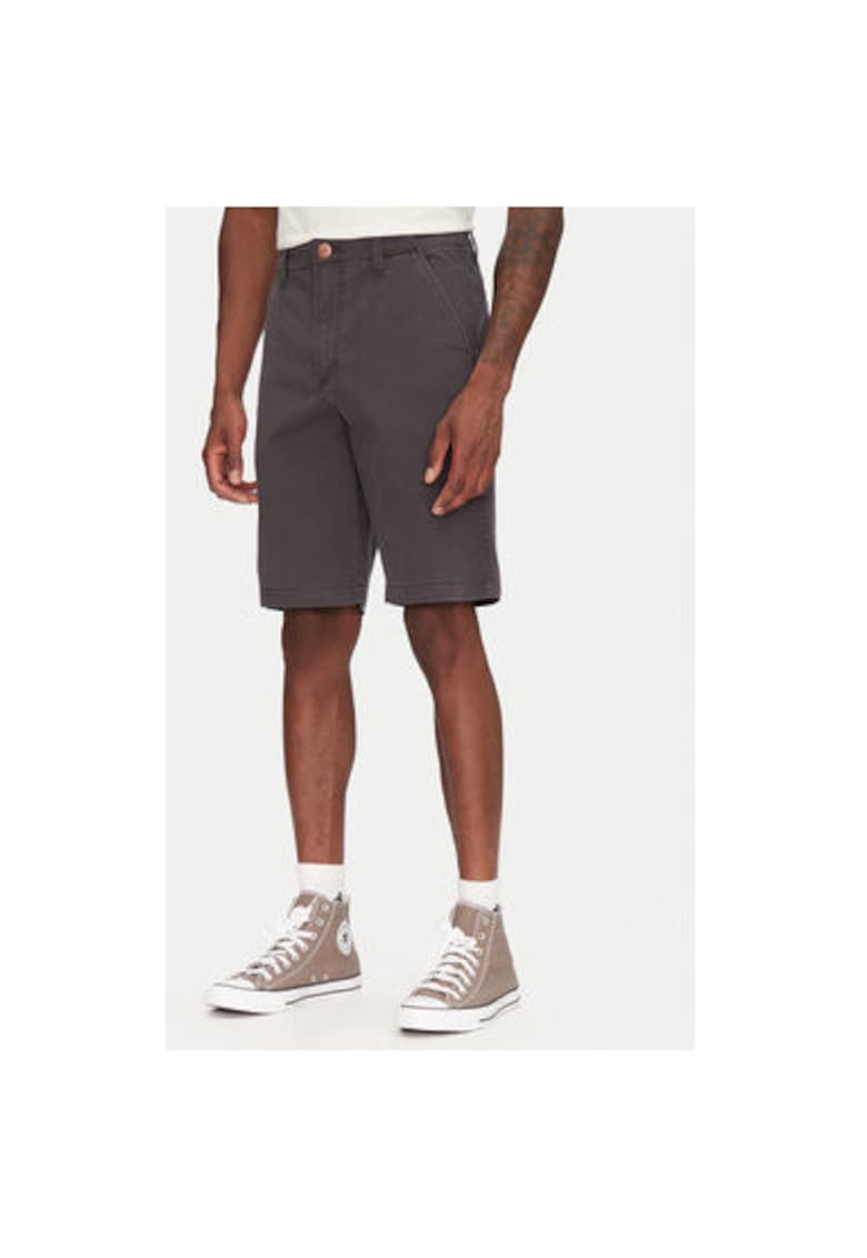 Мъжки къси панталони 112362922 - памук - сив - Сив Wrangler