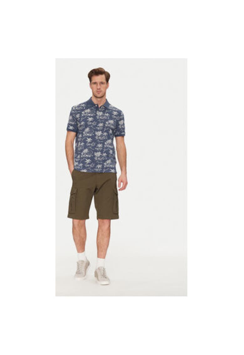 Мъжки къси панталони 205069 - памук - каки - Каки Gant