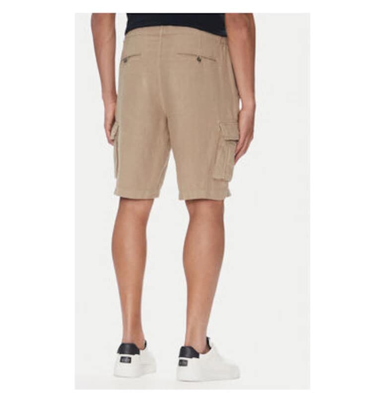 Мъжки къси панталони  251BE254CT3508 - Лен - 52 EU - Бежов Aeronautica Militare