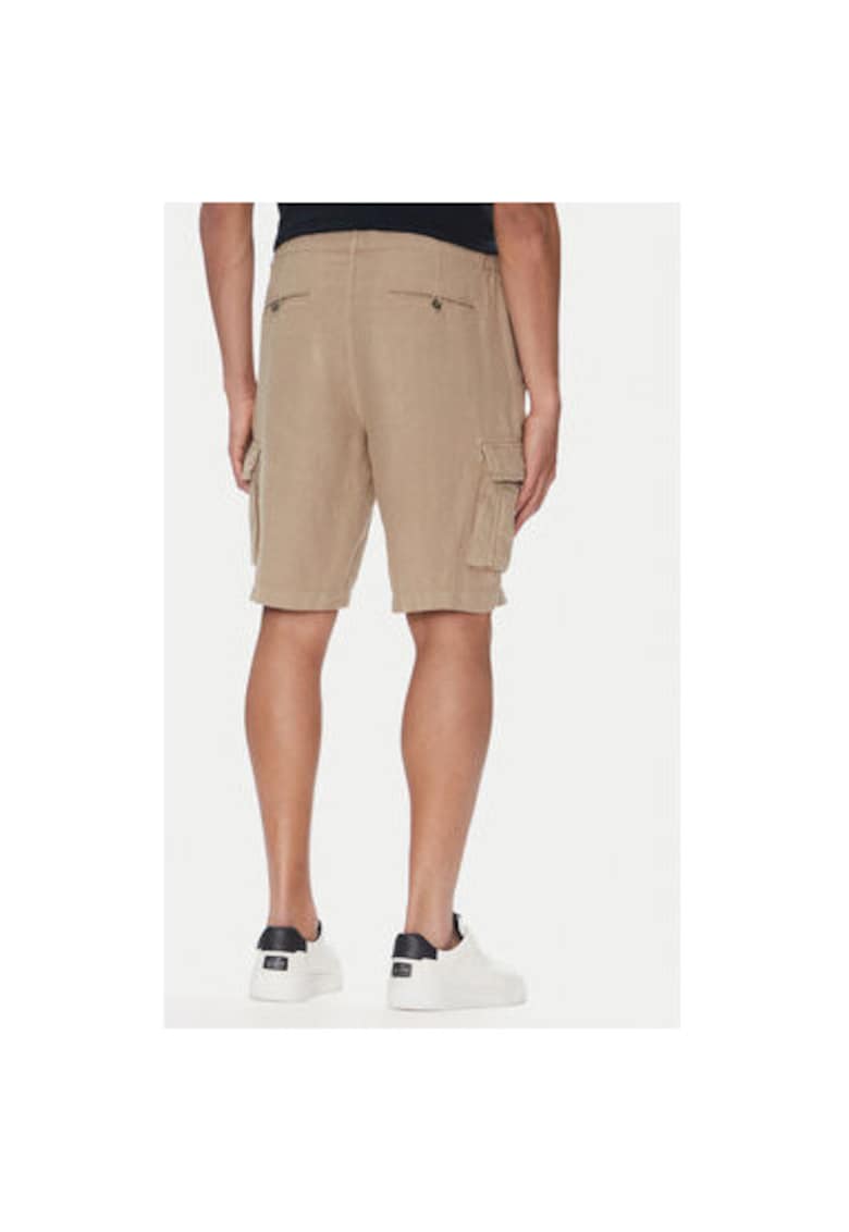 Мъжки къси панталони 251BE254CT3508 - Лен - 52 EU - Бежов Aeronautica Militare