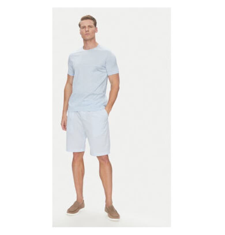 Мъжки къси панталони  25414093 - памук - светлосин - Светлосин Paul Shark