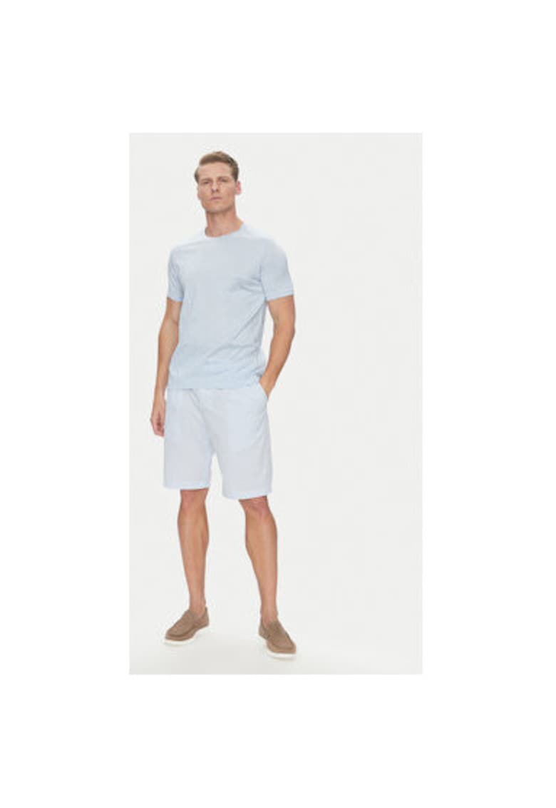 Мъжки къси панталони 25414093 - памук - светлосин - Светлосин Paul Shark