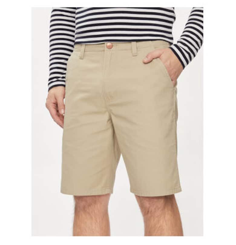 Мъжки къси панталони -  303594787 - Памук - Бежов - Бежов Wrangler