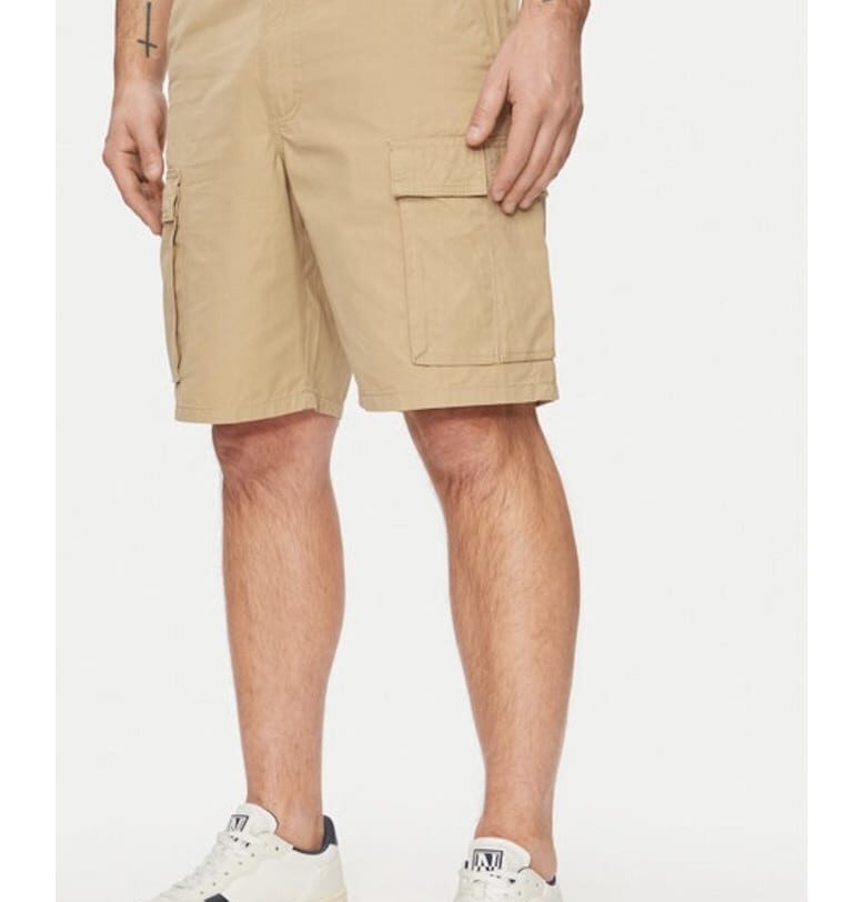 Мъжки къси панталони -  594916 - бежови - памук Wrangler