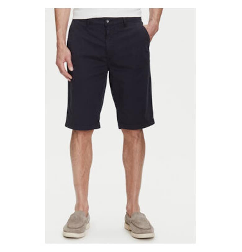 Мъжки къси панталони  B1 16939.2402 - памук - тъмносиньо - Тъмносин Baldessarini