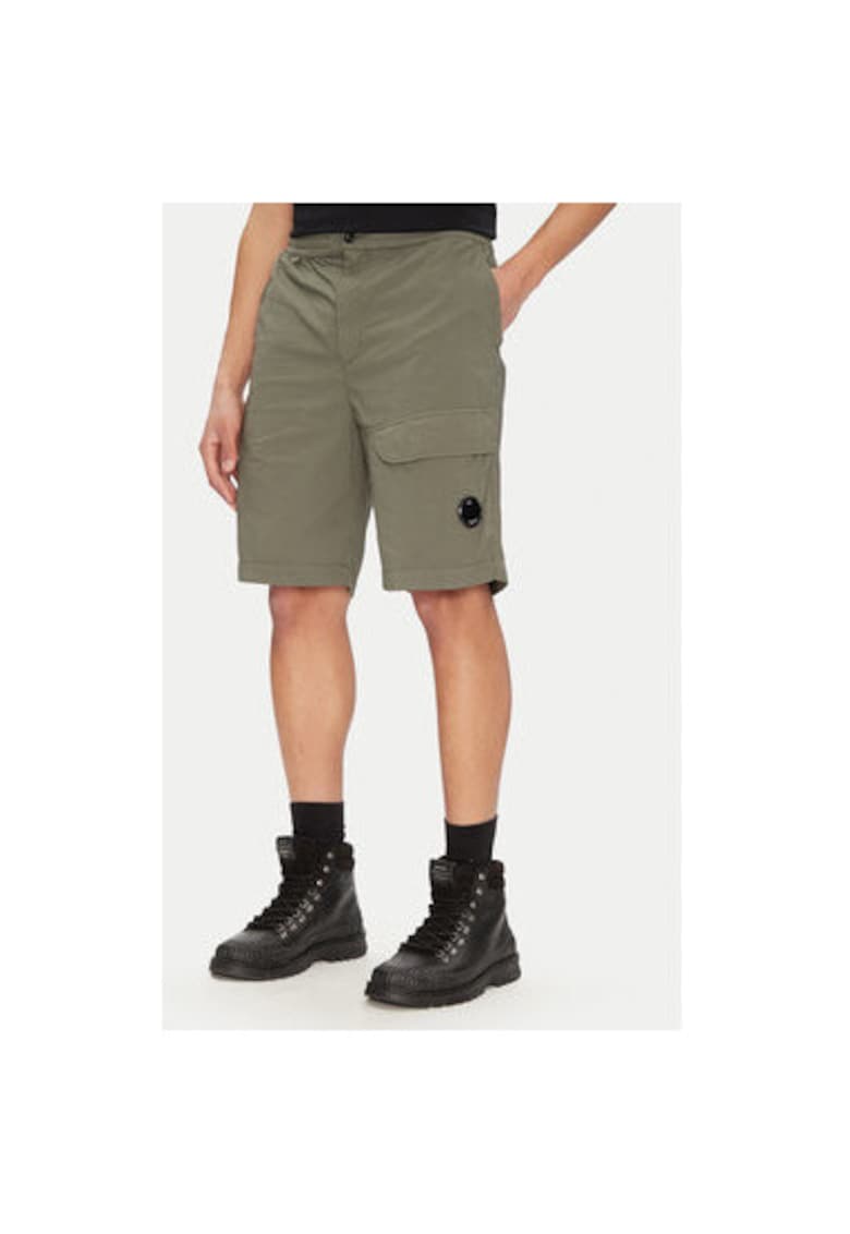 Мъжки къси панталони CP Company - памук/полиамид - Сив C P Company