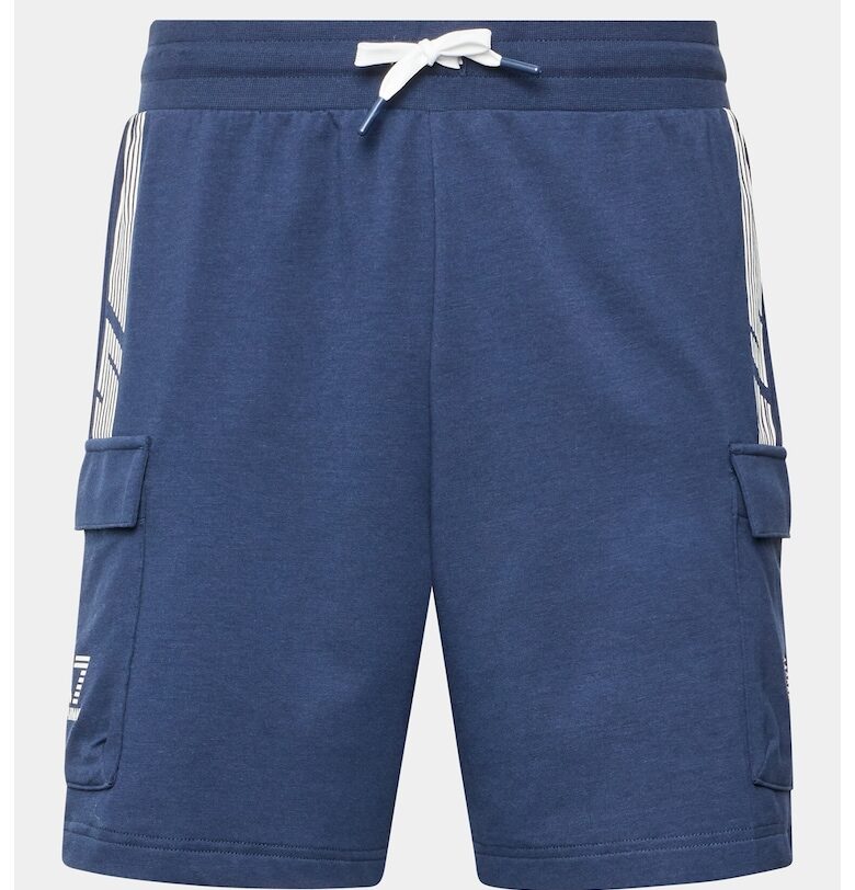 Мъжки къси панталони -  Emporio Armani - Памук - - Тъмносин EA7