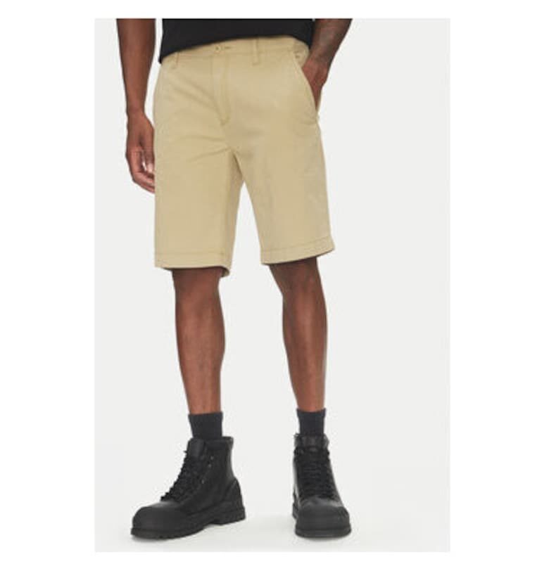 Мъжки къси панталони  TB0A5U2KDH41 - памук - бежов - Бежов Timberland