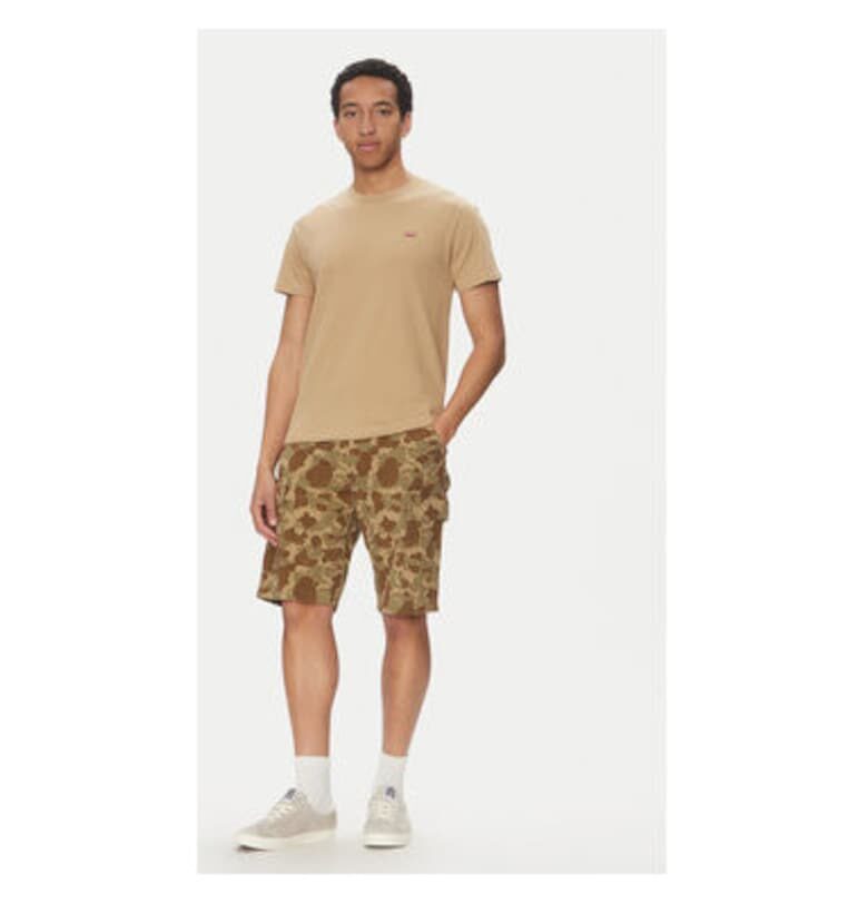 Мъжки къси панталони  размер S - 001KG-0004 - памук - кафяв - Кафяв Levis